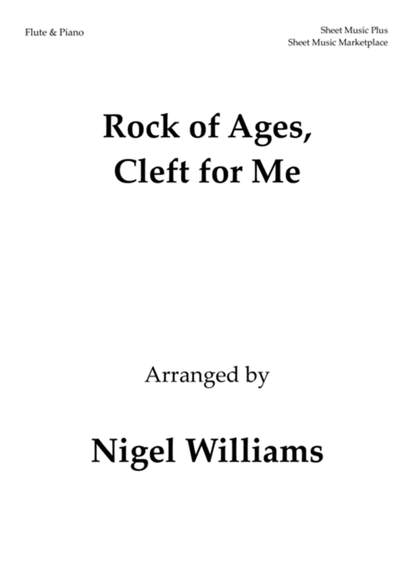 Rock of Ages, Cleft for Me, for Flute and Piano image number null