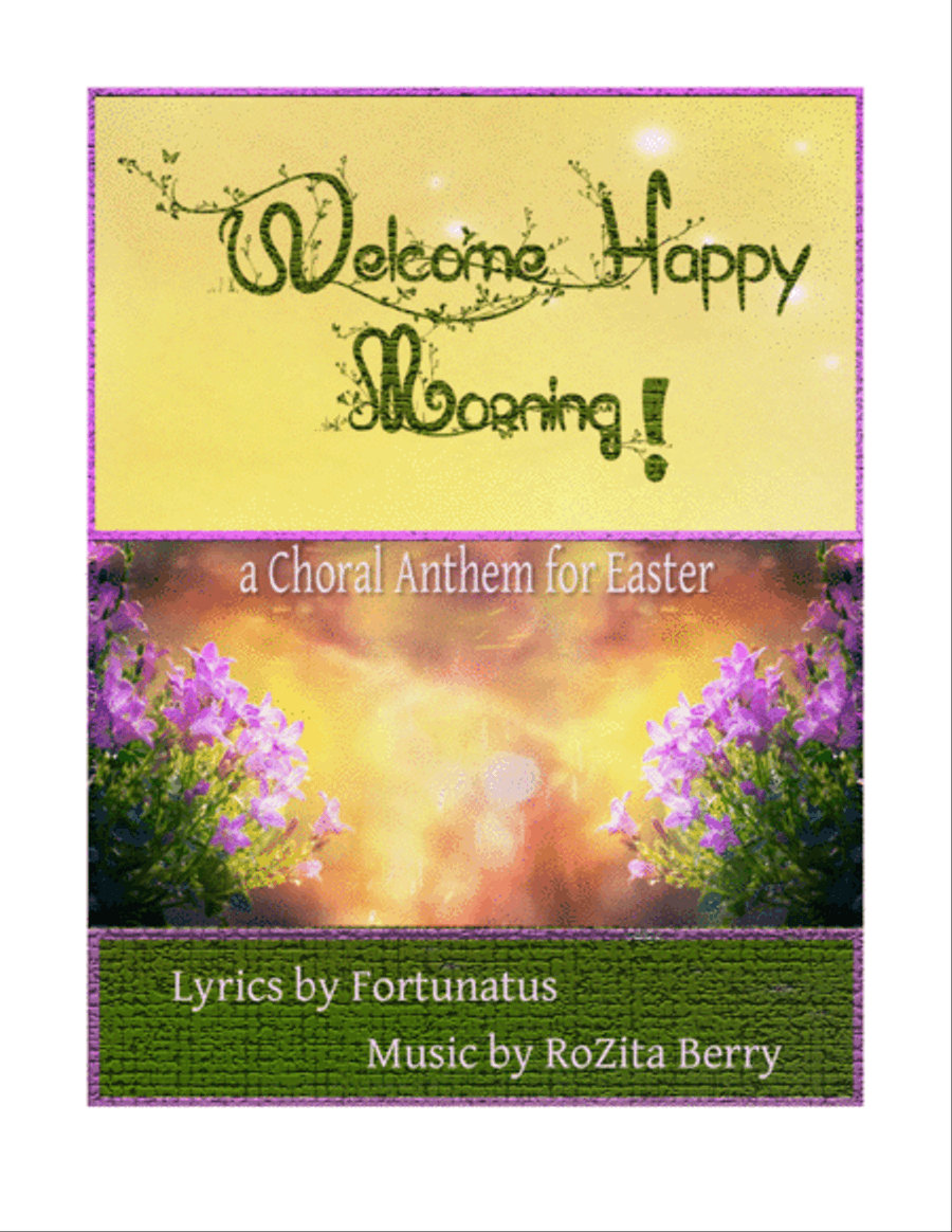 Welcome, Happy Morning Welcome, Happy Morning 4-Part scores gallery preview page 1
