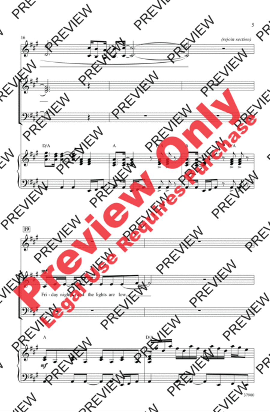 Dancing Queen 3-Part scores gallery preview page 16