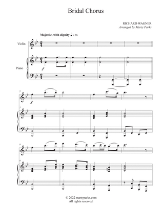 Bridal Chorus (Violin-Piano)