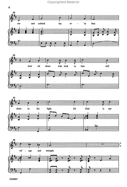 Three Psalms Settings For Unison/2-part Choir