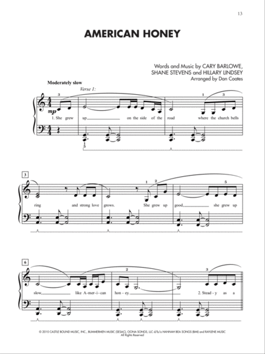 Country Hits for Teens 1-3 (Value Pack) Piano Solo scores gallery preview page 8