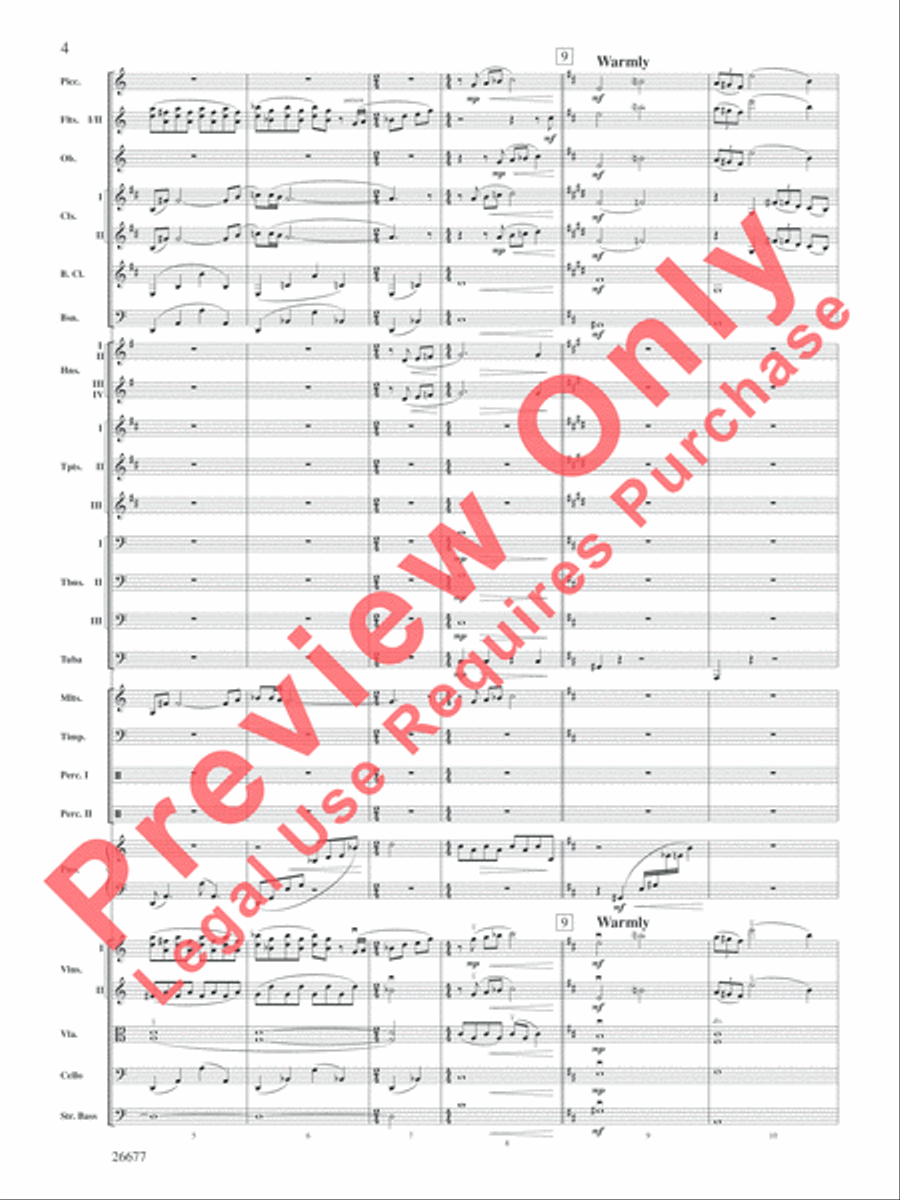 Star Wars Epic -- Part II, Suite from the Full Orchestra scores gallery preview page 37