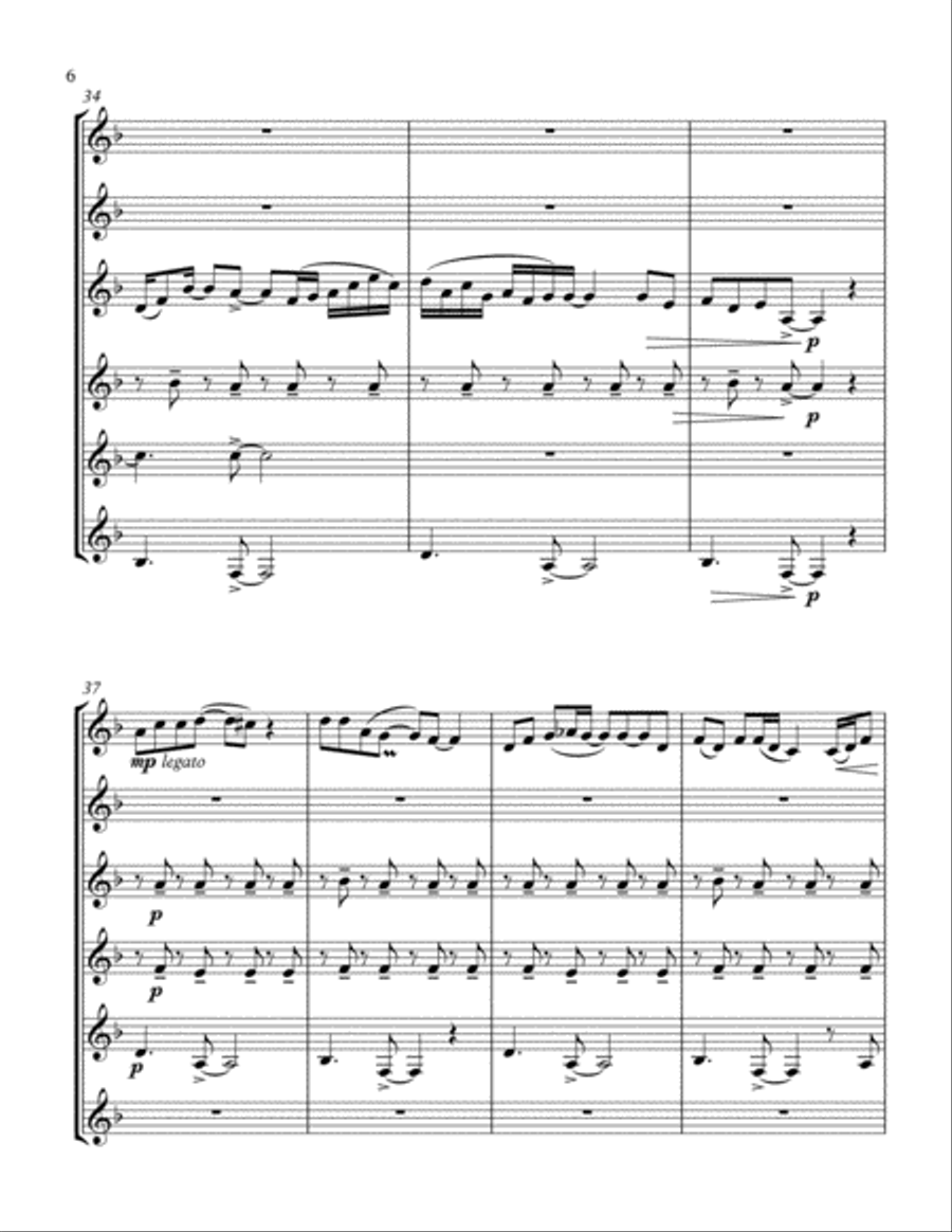 Say It Ain't So Say It Ain't So Woodwind Ensemble scores gallery preview page 6