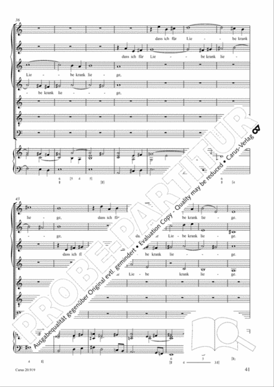 Opera varia I. Works with 1-7 parts (Complete edition, vol. 19) [Werke mit 1-7 obligaten Stimmen] Score scores gallery preview page 98