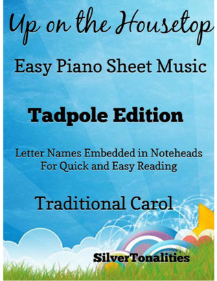 Up On the House Top Easy Piano Sheet Music 2nd Edition