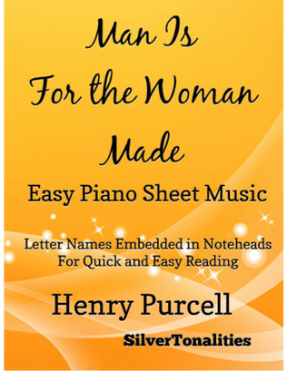 Man Is for the Woman Made Easy Piano Sheet Music