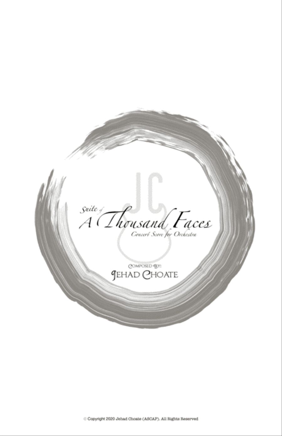 Suite of a Thousand Faces Full Orchestra scores gallery preview page 1