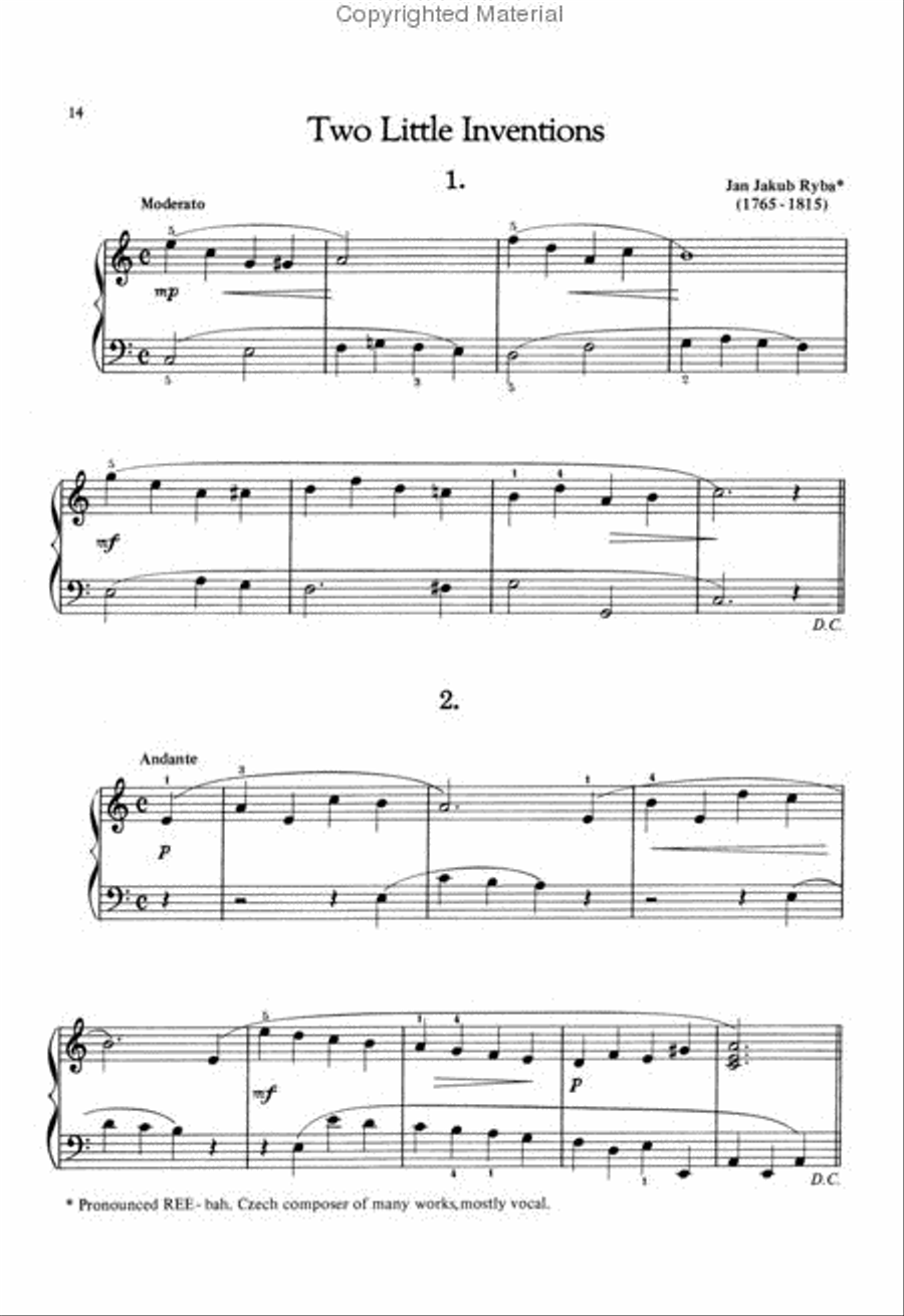 The Joy of First Classics - Book 1 Easy Piano scores gallery preview page 3