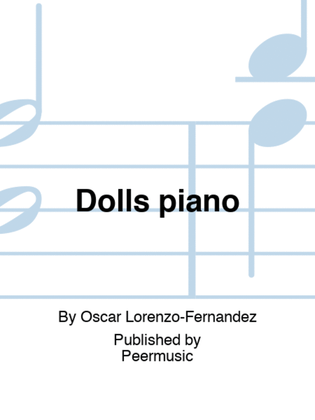 Dolls piano