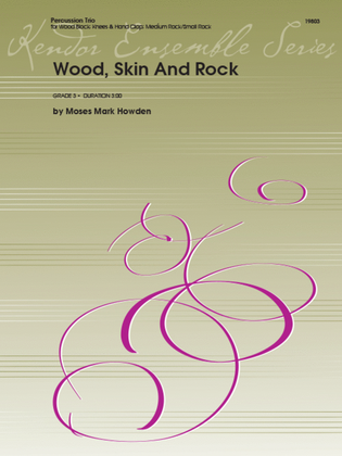 Book cover for Wood, Skin And Rock