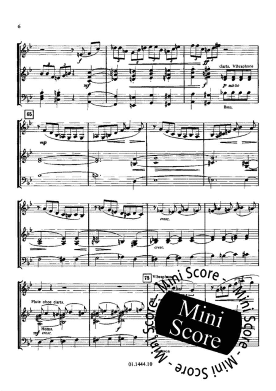 Concerto for Alto Saxophone and Band Concert Band scores gallery preview page 10