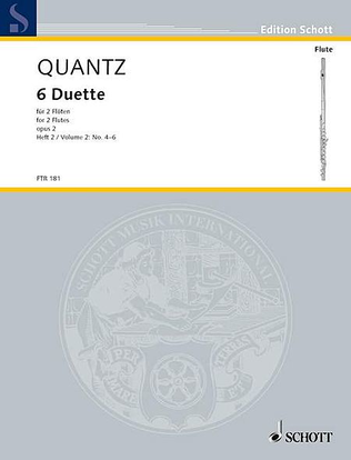 Book cover for 6 Duets, Op. 2 - Volume 2