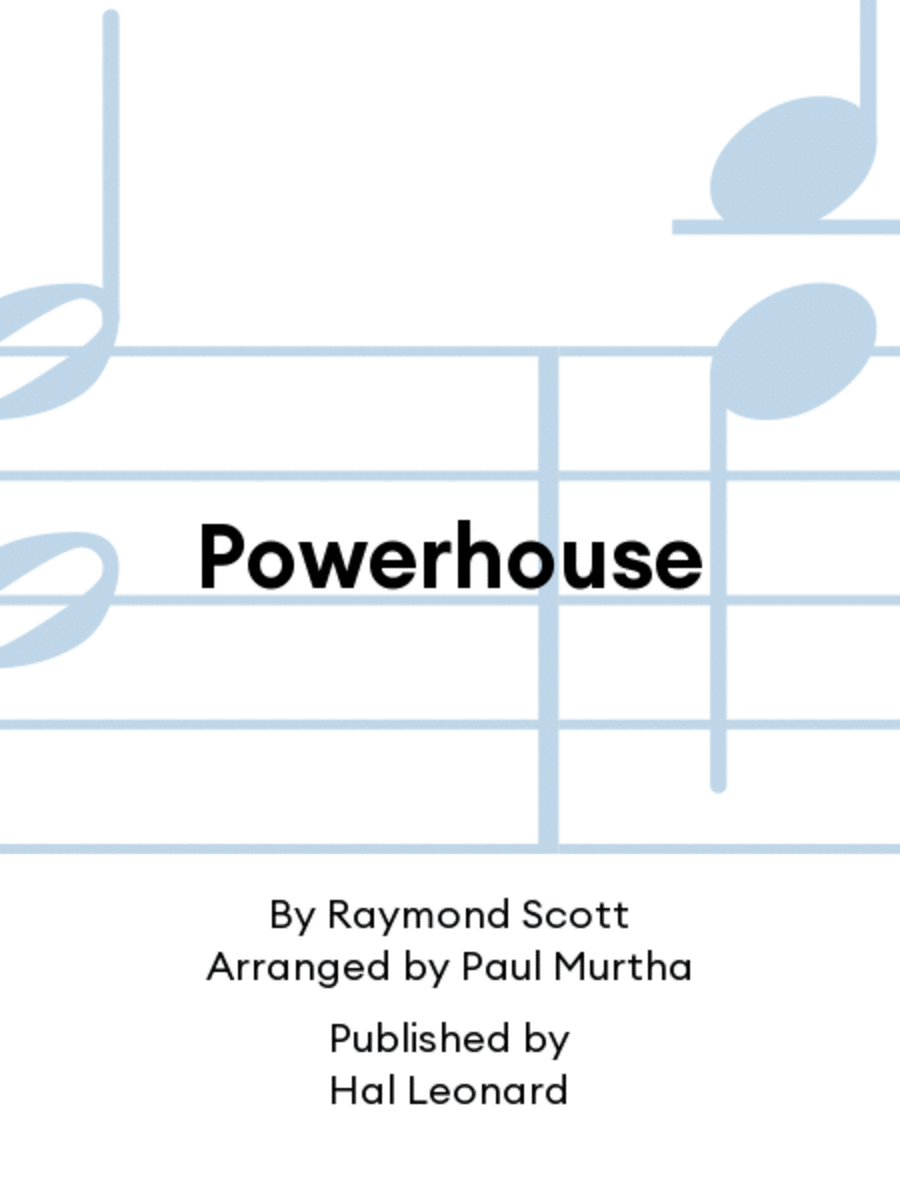 Powerhouse Powerhouse Concert Band scores gallery preview page 1