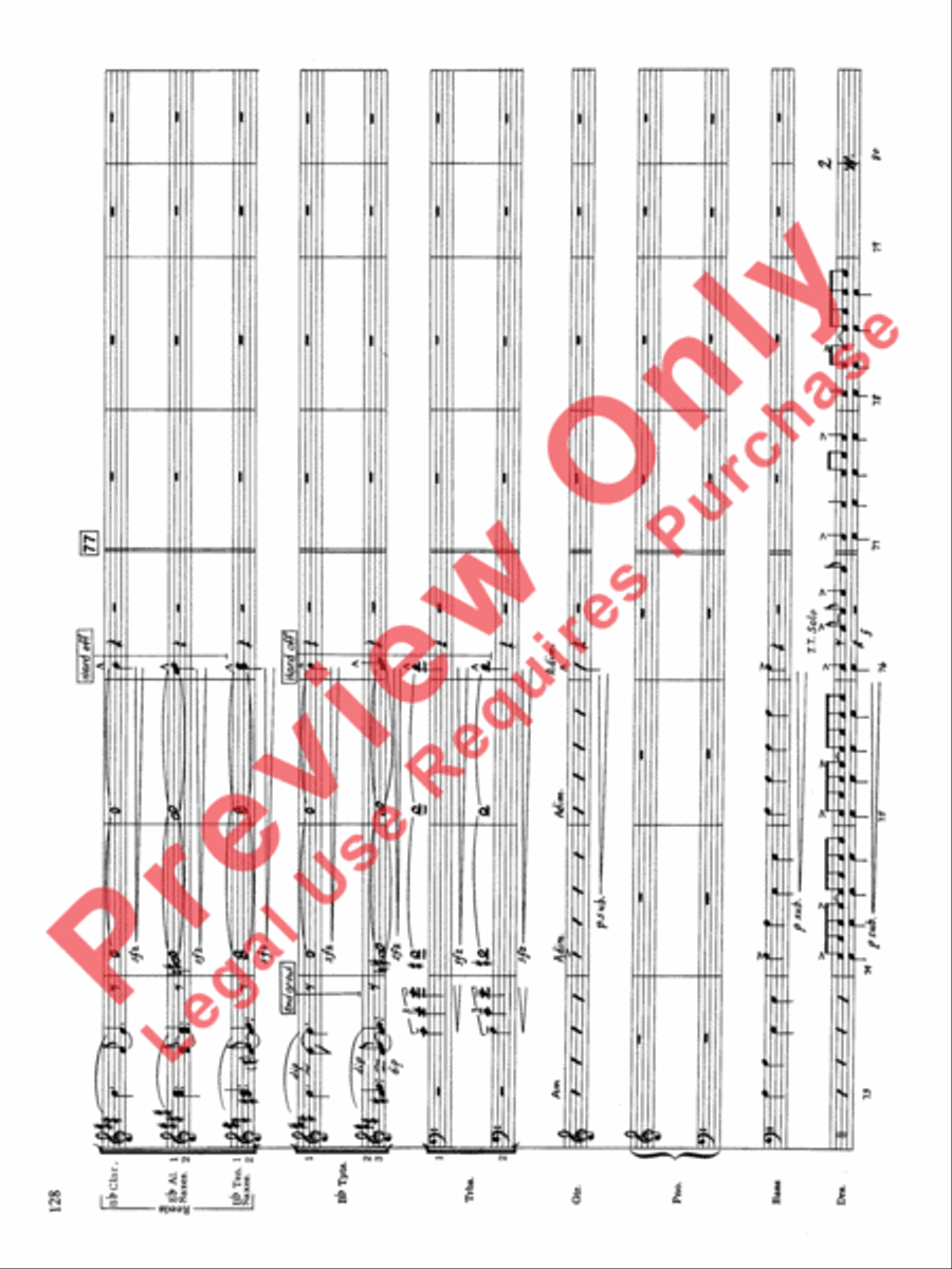 Original Big Band Sounds Big Band scores gallery preview page 129