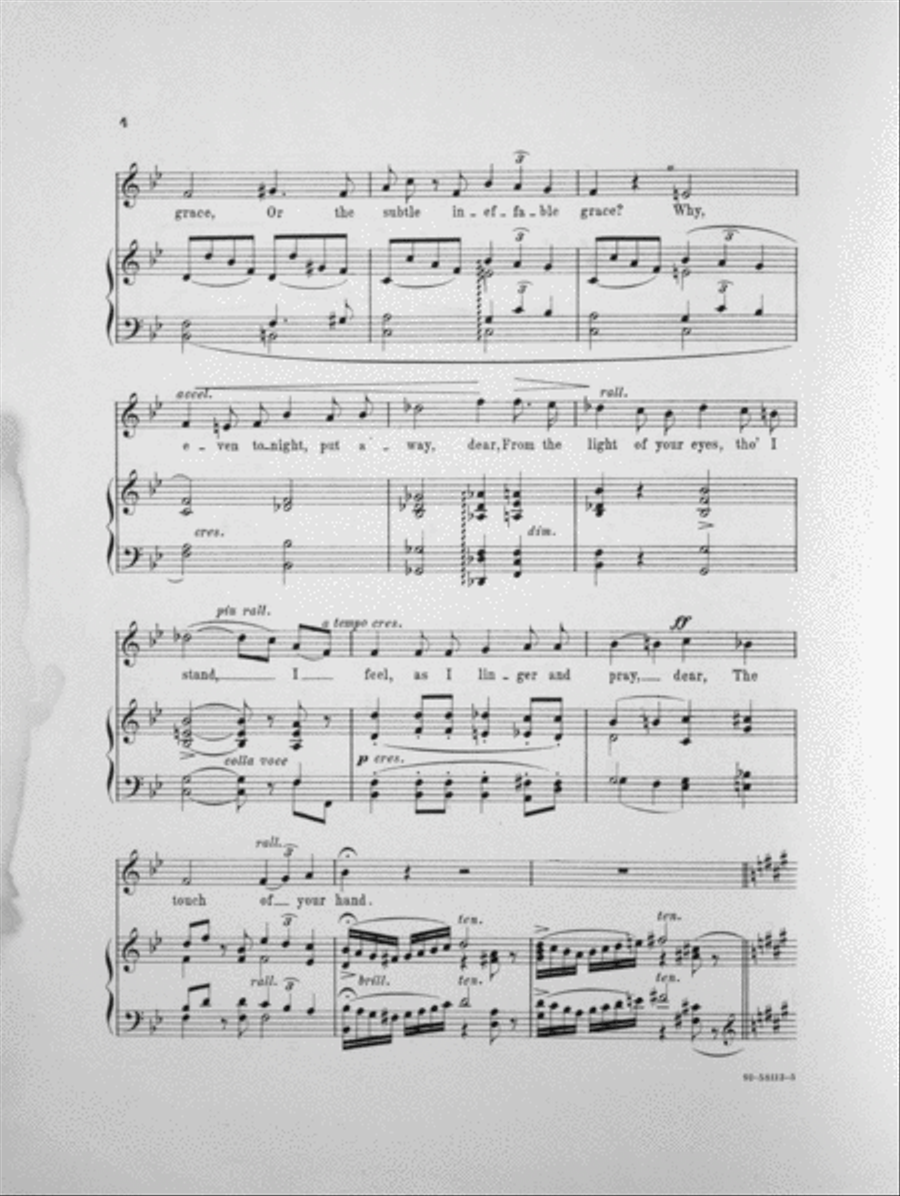 Present in Absence. Song for Tenor Voice scores gallery preview page 3