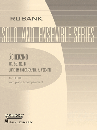 Book cover for Scherzino (from Eight Performance Pieces, Op. 55)