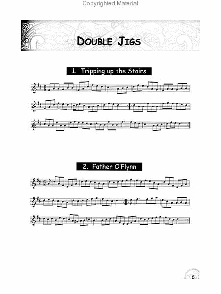 Irish Session Tunes – The Red Book Violin scores gallery preview page 2