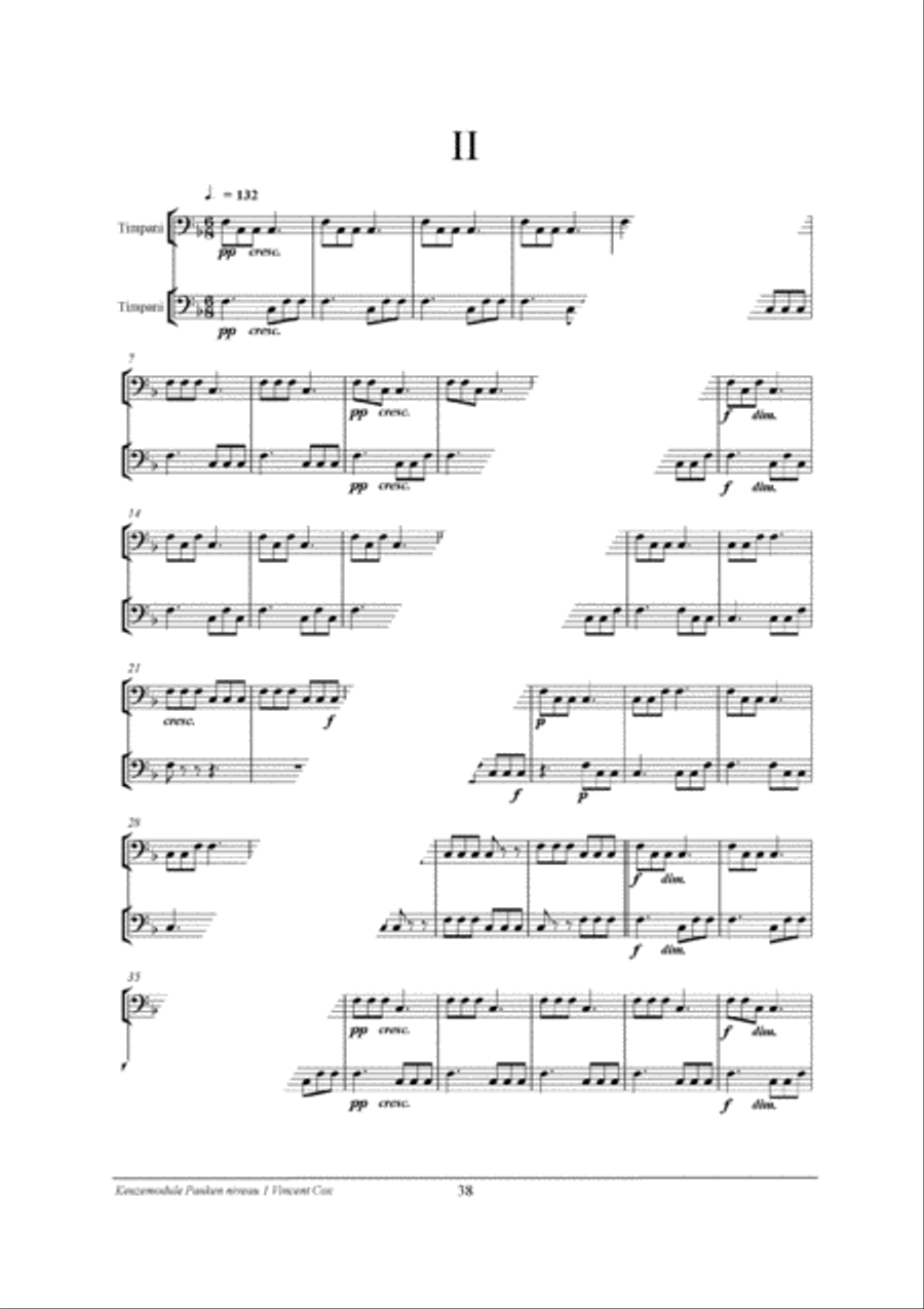Percussion Modular: Pauken 1 Percussion scores gallery preview page 40