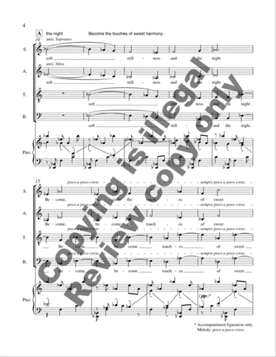 Love and Shapes High Fantastical 4-Part scores gallery preview page 4