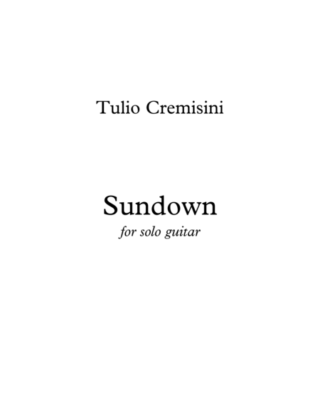 Sundown image number null