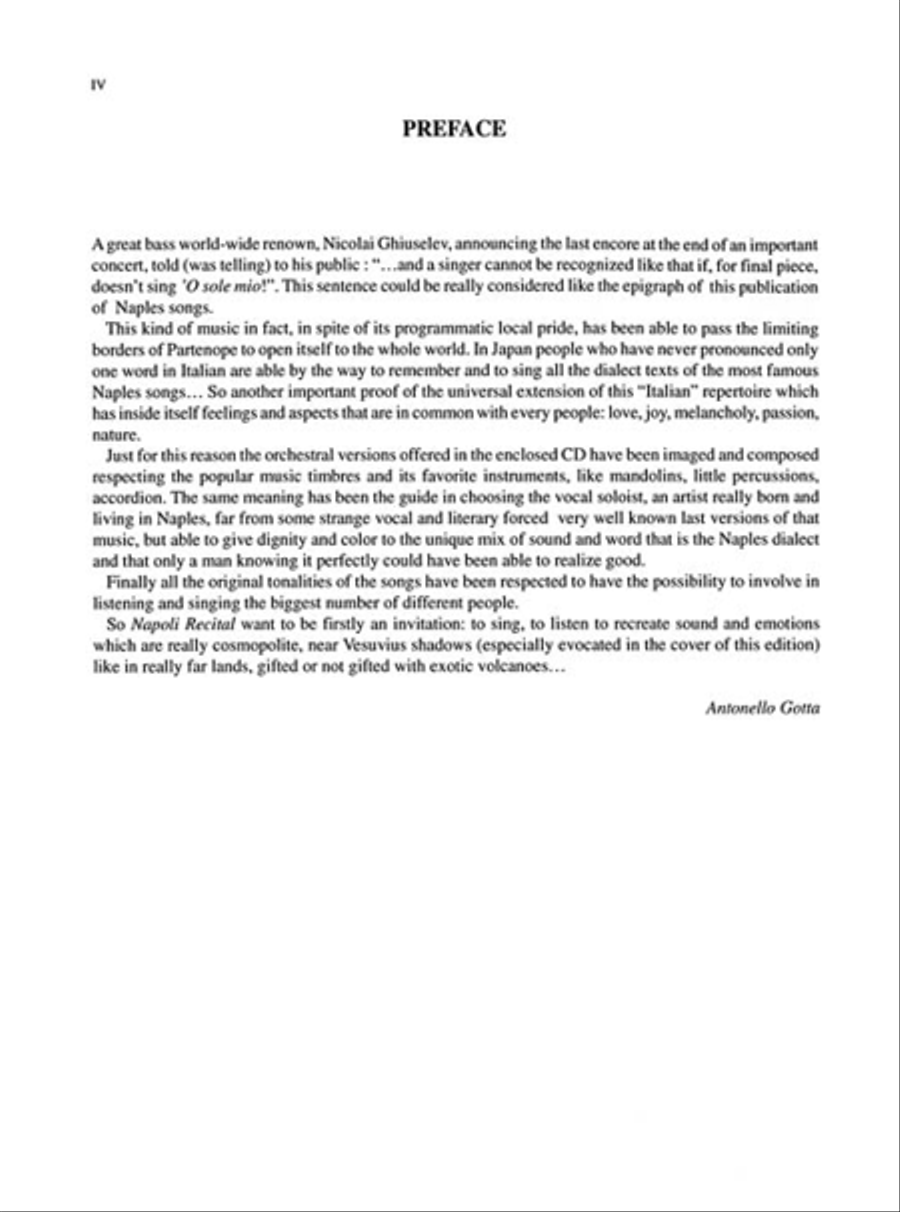 Napoli Recital – Volume 2 Voice scores gallery preview page 3