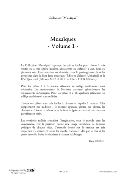 Musaiques - Volume 1