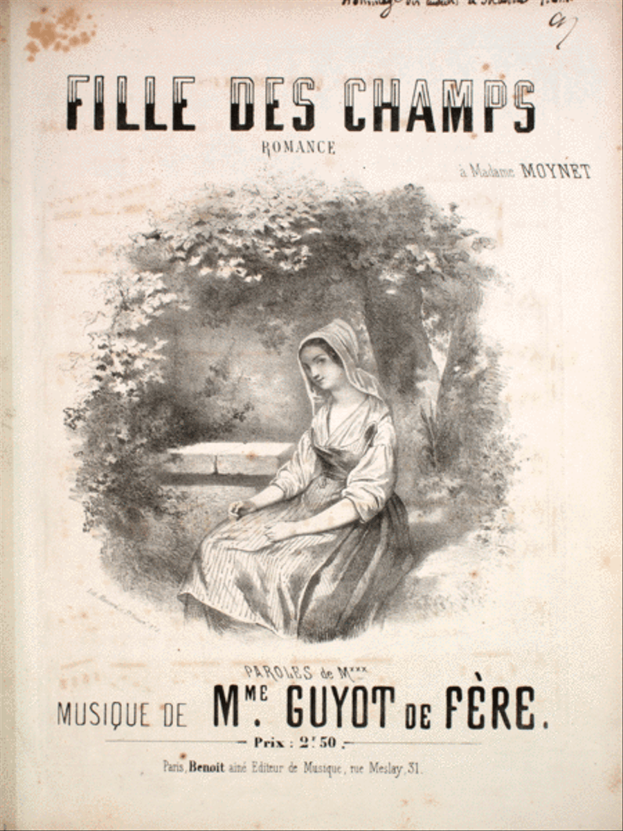 Fille des Champs. Romance Voice scores gallery preview page 1
