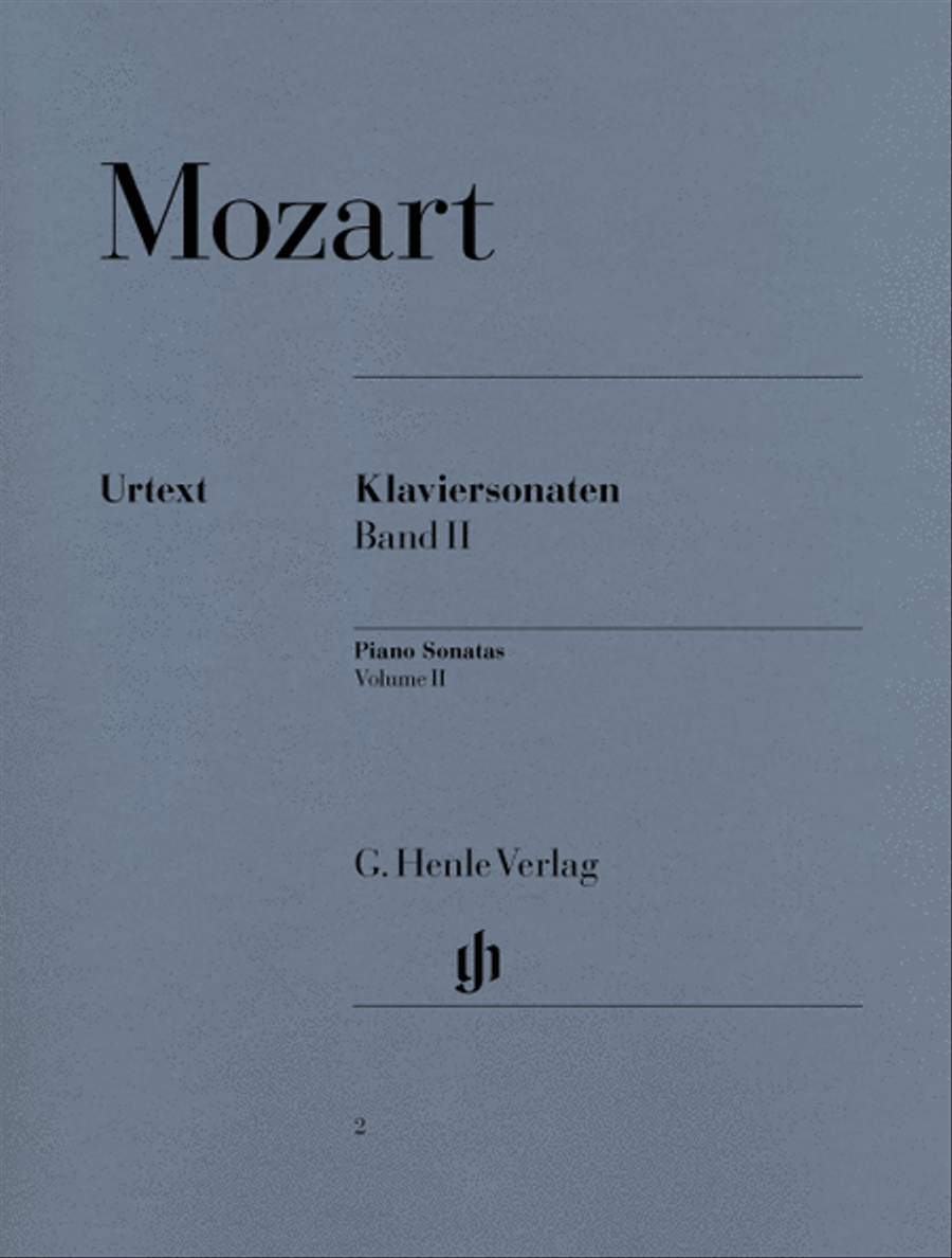 Piano Sonatas - Book II