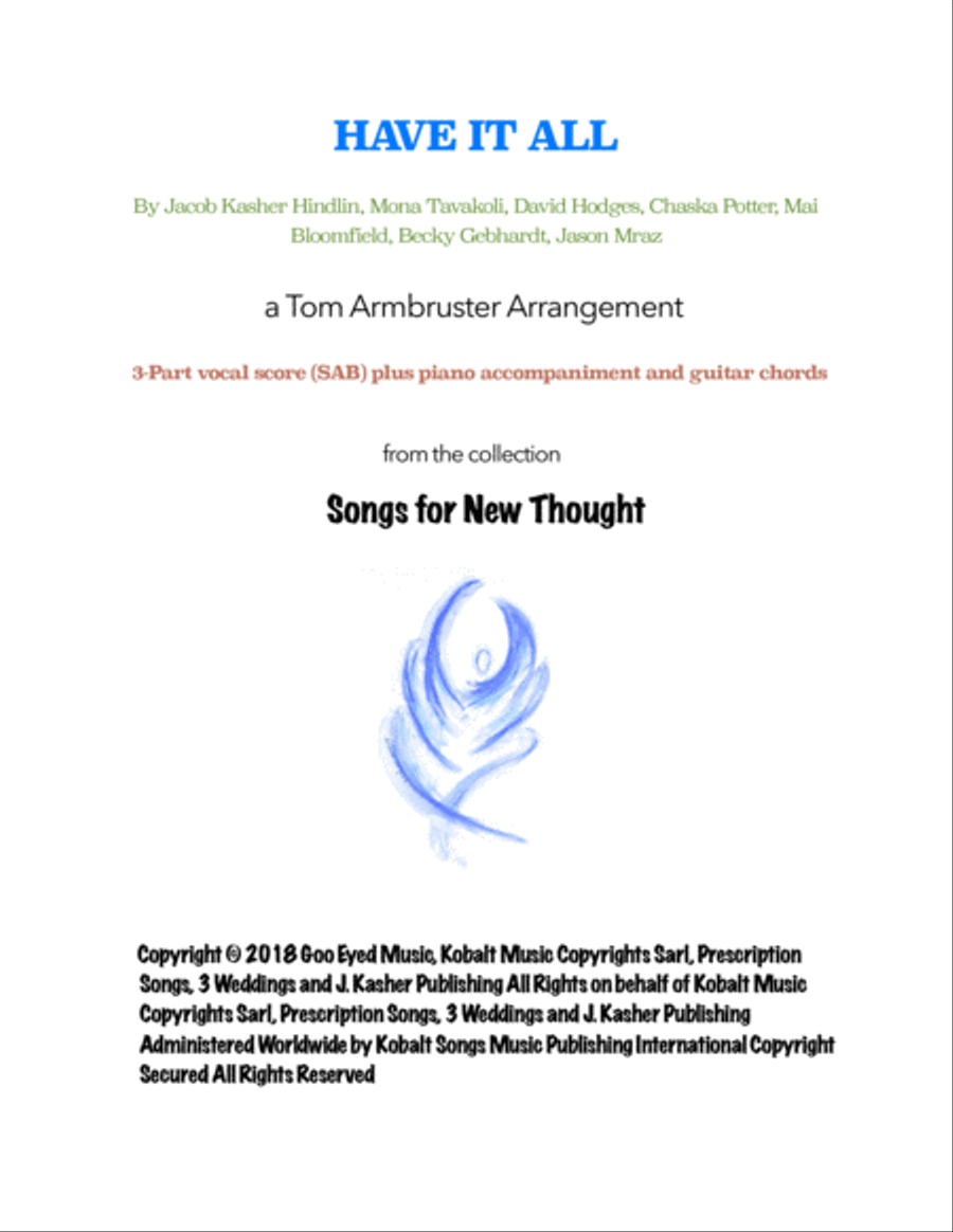 Have It All Have It All 3-Part scores gallery preview page 1