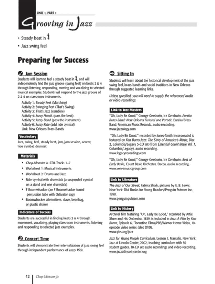 Chop-Monster Jr. CD scores gallery preview page 2