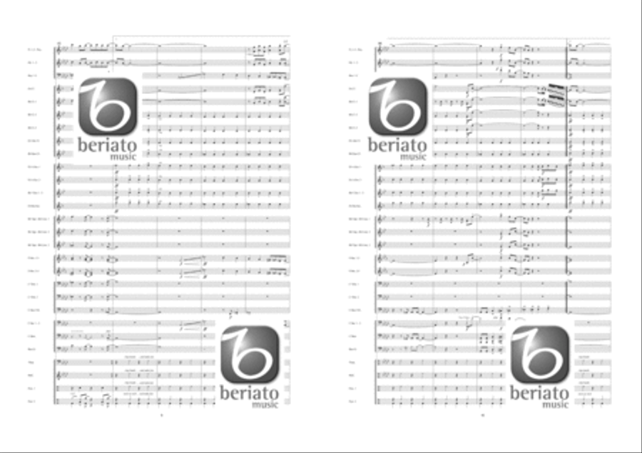 Wake Me Up Before You Go Go Concert Band scores gallery preview page 6