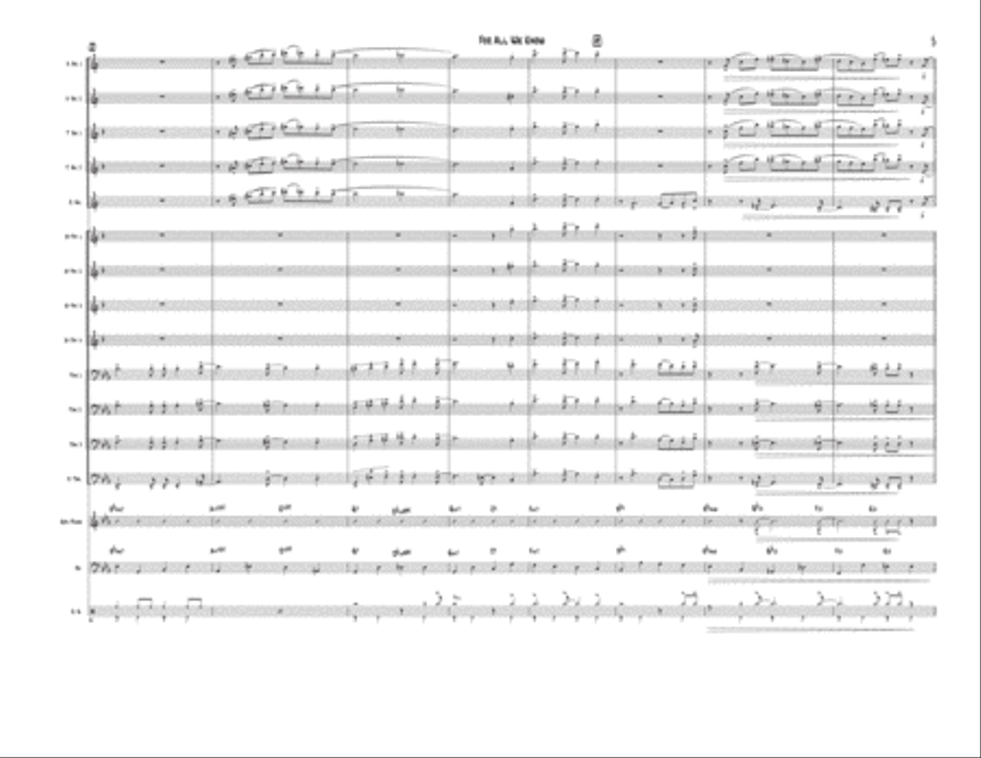 For All We Know For All We Know Jazz Ensemble scores gallery preview page 6