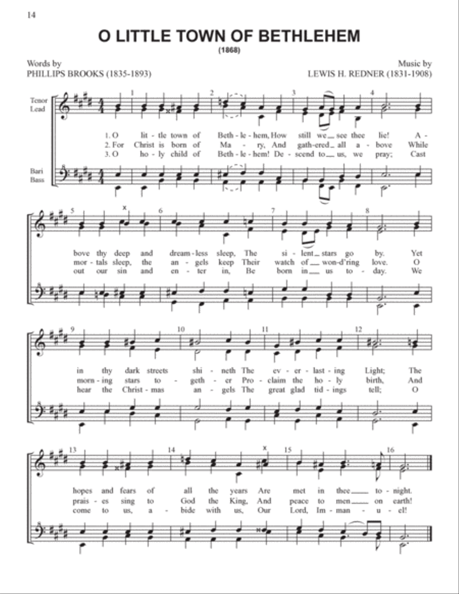 Yuletide Favorites (Volume I) SSAA scores gallery preview page 14