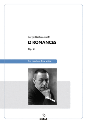 Book cover for 12 Romances, Op. 21