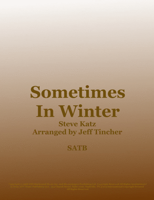Sometimes In Winter