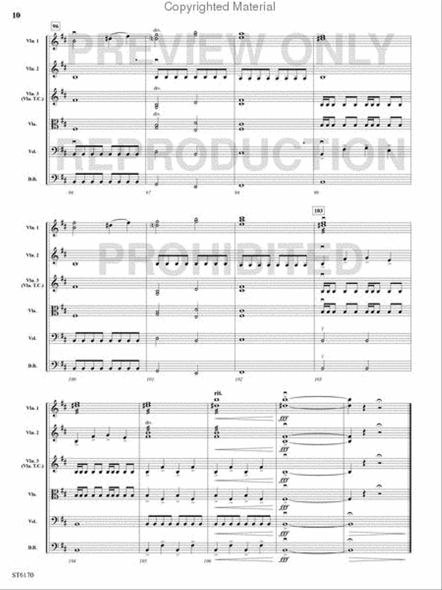 North Star to Freedom String Orchestra scores gallery preview page 9