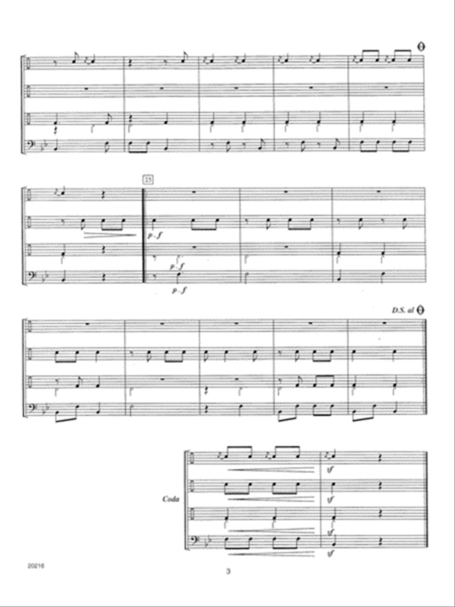 More Contest Ensembles For Young Percussionists Percussion scores gallery preview page 3