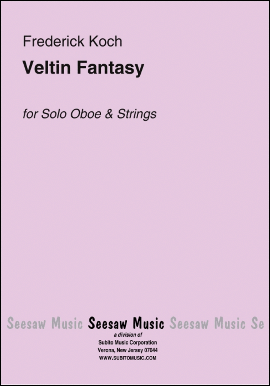 Veltin Fantasy English Horn scores gallery preview page 1