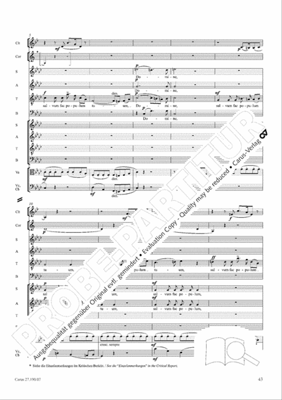 Te Deum 4-Part scores gallery preview page 51