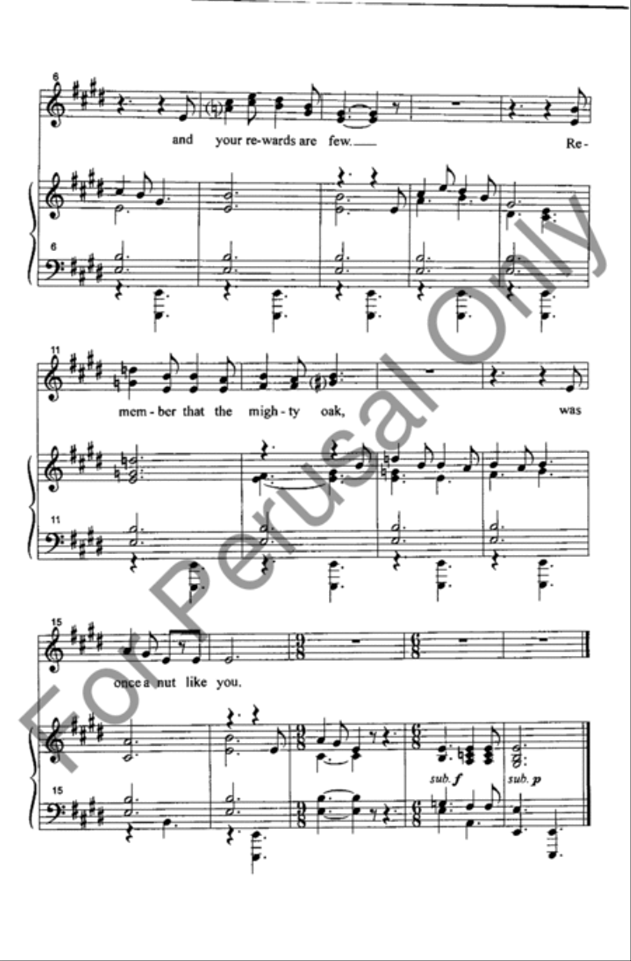 Two Songs SA scores gallery preview page 6