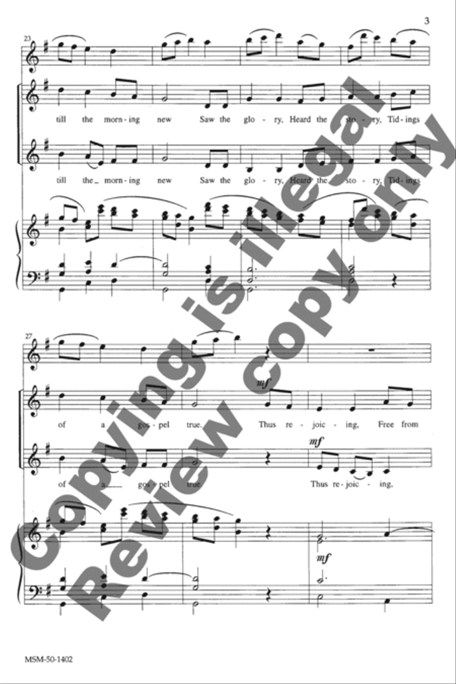 Infant Holy, Infant Lowly SA scores gallery preview page 4