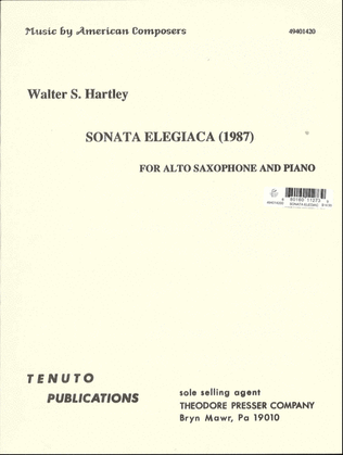 Book cover for Sonata Elegiaca