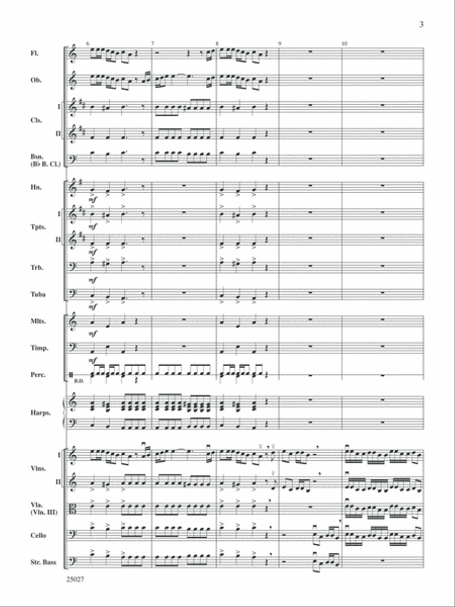 Corpse Bride, Selections from Tim Burton's: Score Full Orchestra scores gallery preview page 3