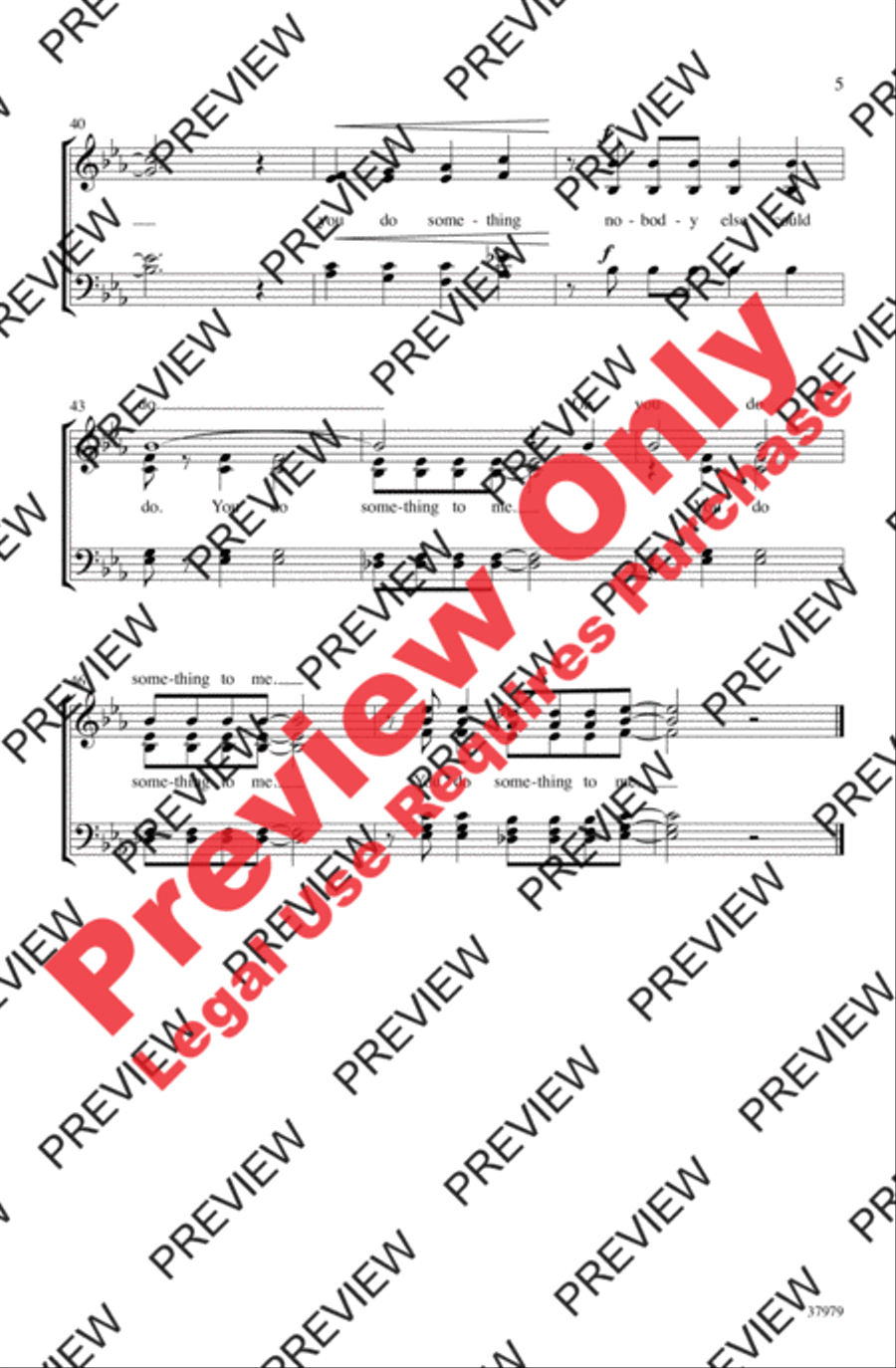 A Cole Porter Jazz Trio 4-Part scores gallery preview page 5