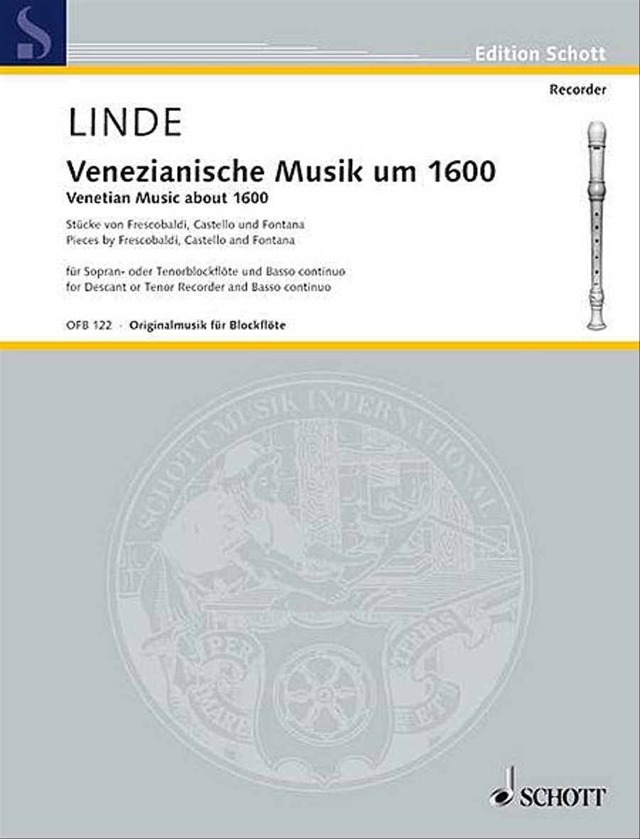 Venetian Music from About 1600 Recorder scores gallery preview page 1