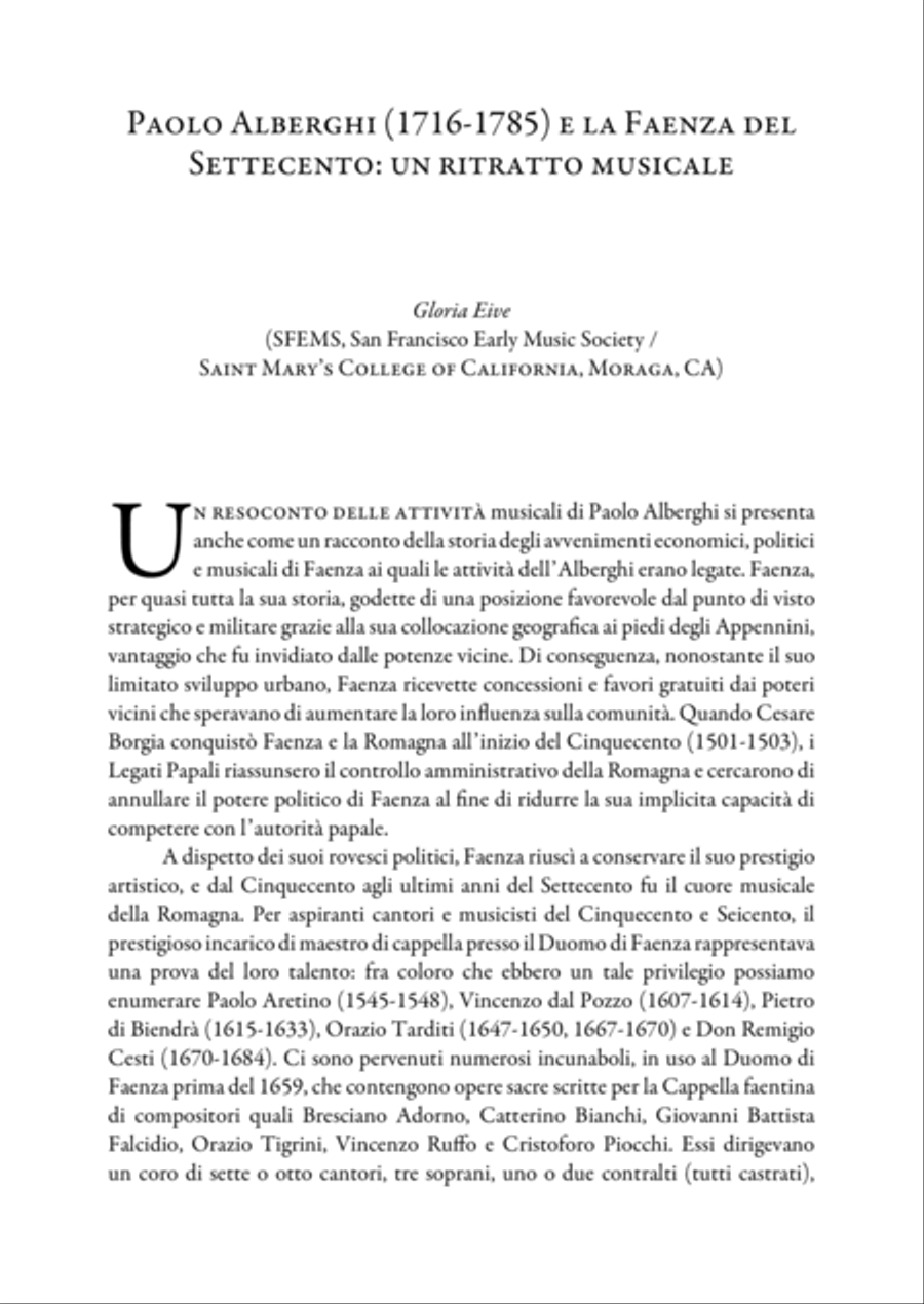 La tradizione violinistica italiana nel ’700 Violin scores gallery preview page 14