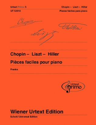 Book cover for Easy Piano Pieces with Practice Tips