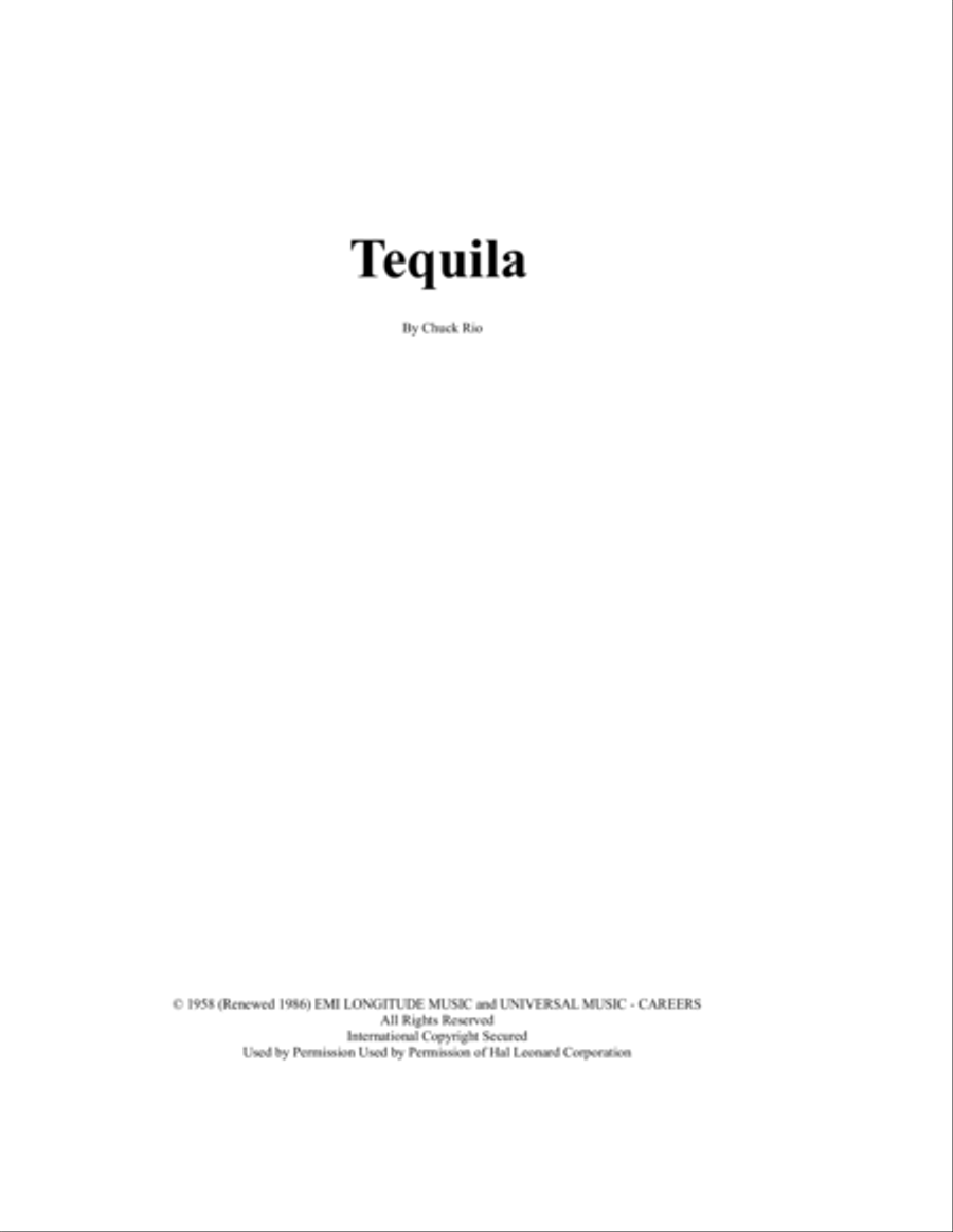 Tequila Jazz Ensemble scores gallery preview page 2