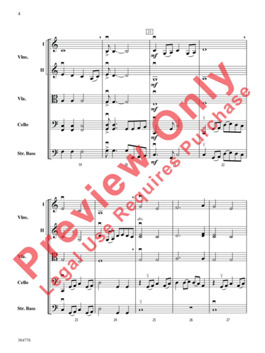 Western Skies String Orchestra scores gallery preview page 5